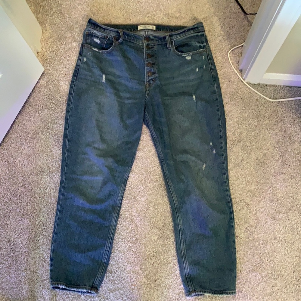 Abercrombie mom fit jeans